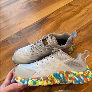 Women's Moab Flight Carbon Fiber Work Shoe size 8M 9-9.5 W unisex work compliant